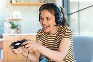 "Turtle Beach Recon 70" žaidimų ausinės "Xbox", PS5, PS4, "Switch", PC - "Camo Blue", laidinės, žaidimų, 20-20000 Hz, 485,3 g, ausinės, juodos, mėlynos, kamufliažinės