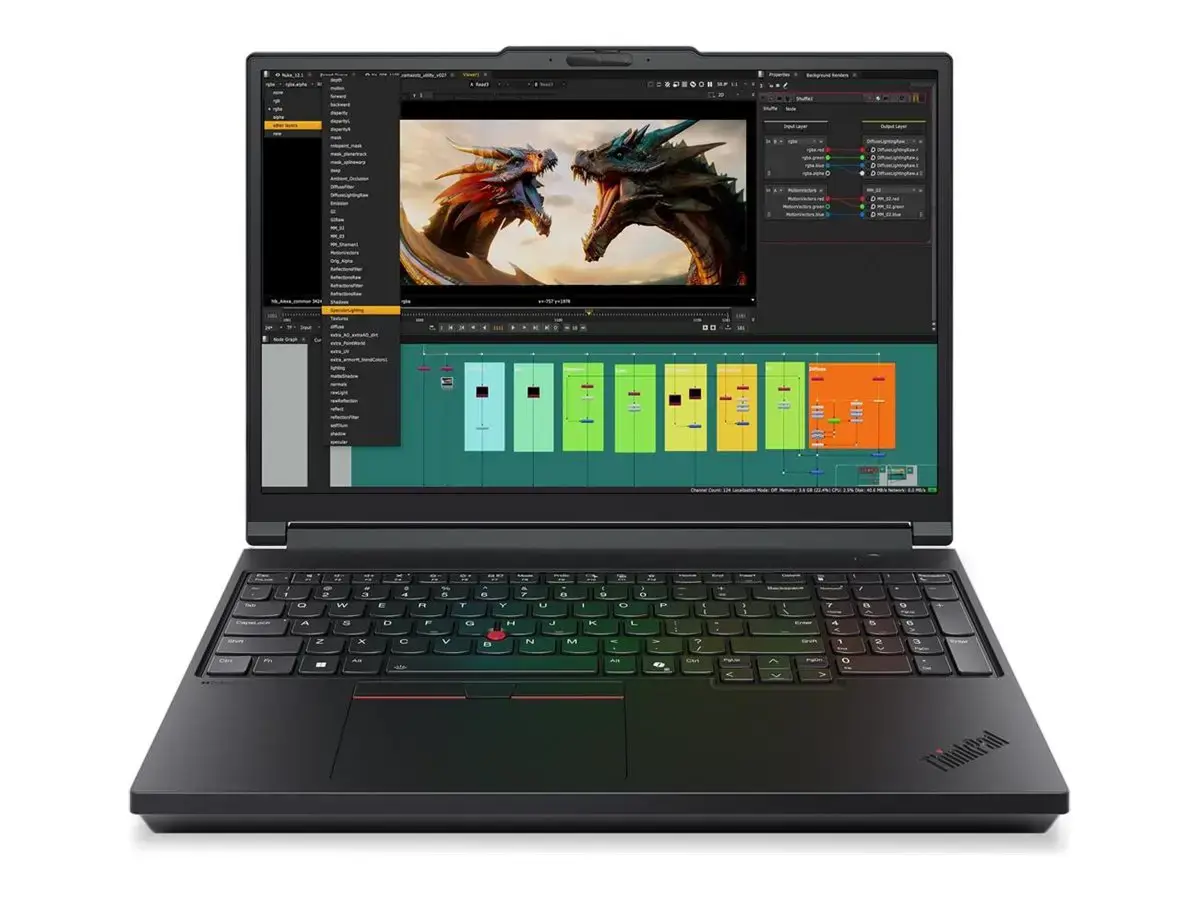 Nešiojamas kompiuteris Lenovo ThinkPad P16 G3, 265HX, 1000 GB, 16 Coliai, Windows 11 Pro