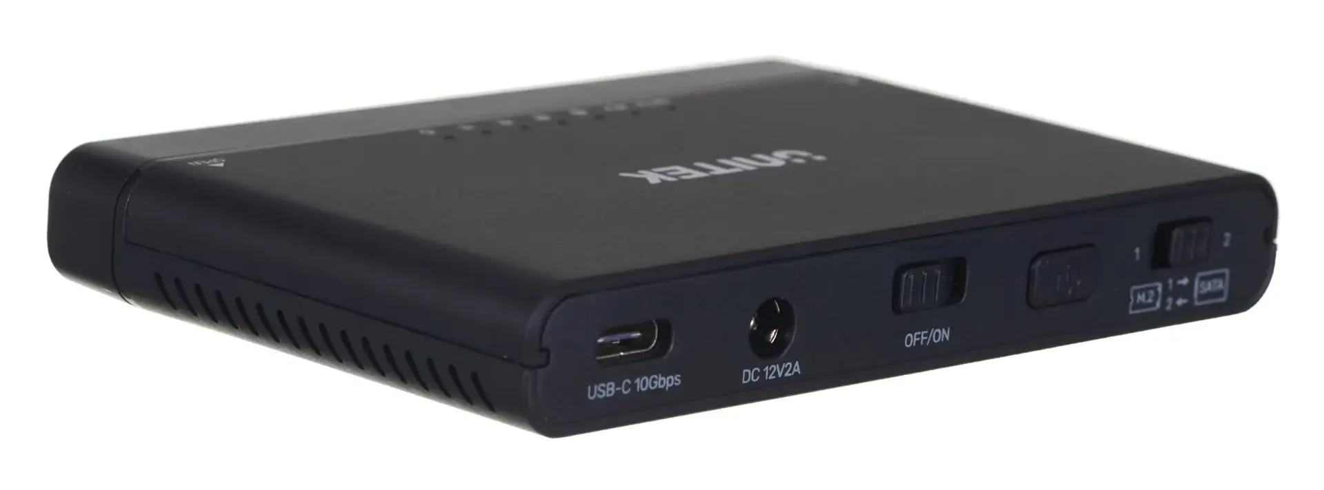 UNITEK ENCLOSURE USB-C į PCIe/NVMe M.2 SSD + SATA III adapteris su neprisijungusiu klonu