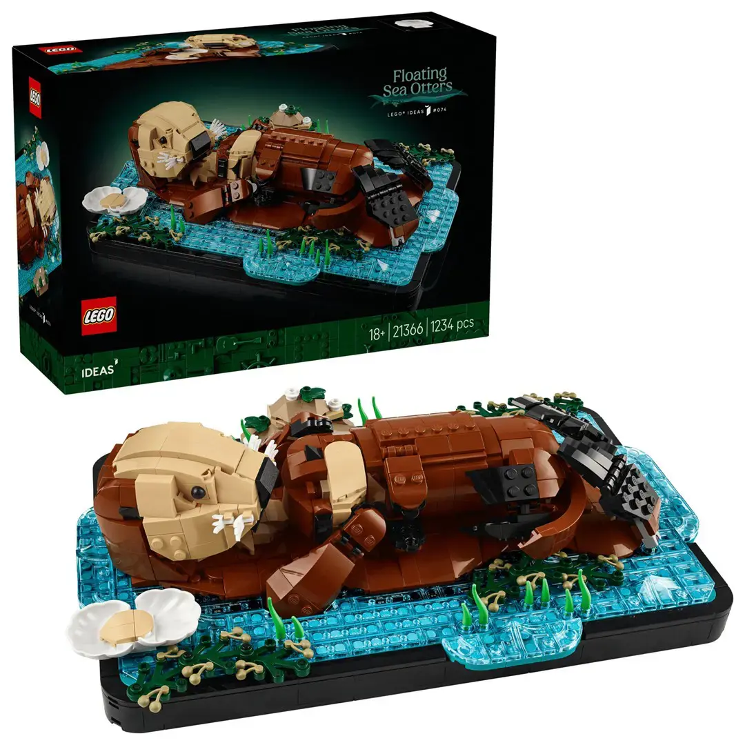 LEGO IDEAS 21366 Floating Sea Otters