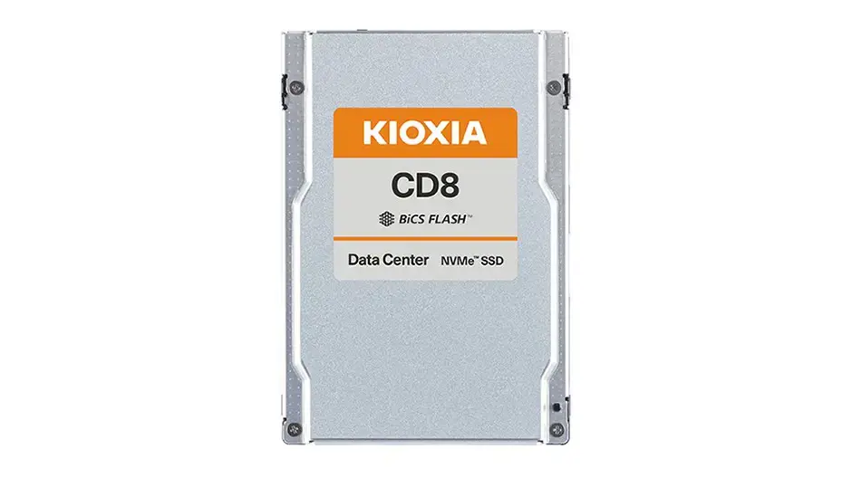 Kioxia CD8-R 15.4 TB 2.5" PCI Express 4.0 NVMe BiCS FLASH TLC