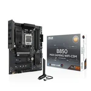 ASUS B850 MAX GAMING WIFI AMD B850 Socket AM5 ATX