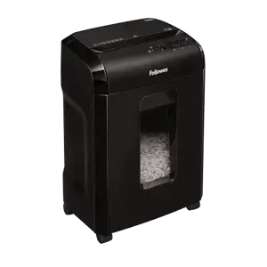 "Fellowes Powershred 10M", smulkinimas mikroautomačiu, 2 x 12 mm, 19 l, 4 ratukai, 10 min, P-5