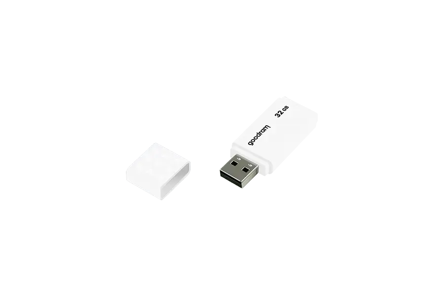 "Goodram UME2", 32 GB, A tipo USB, 2.0, 20 MB/s, dangtelis, baltos spalvos