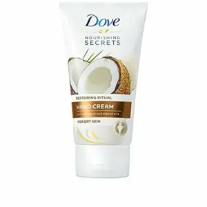 DOVE RESTORING rankų kremas su kokosų aliejumi 75ml