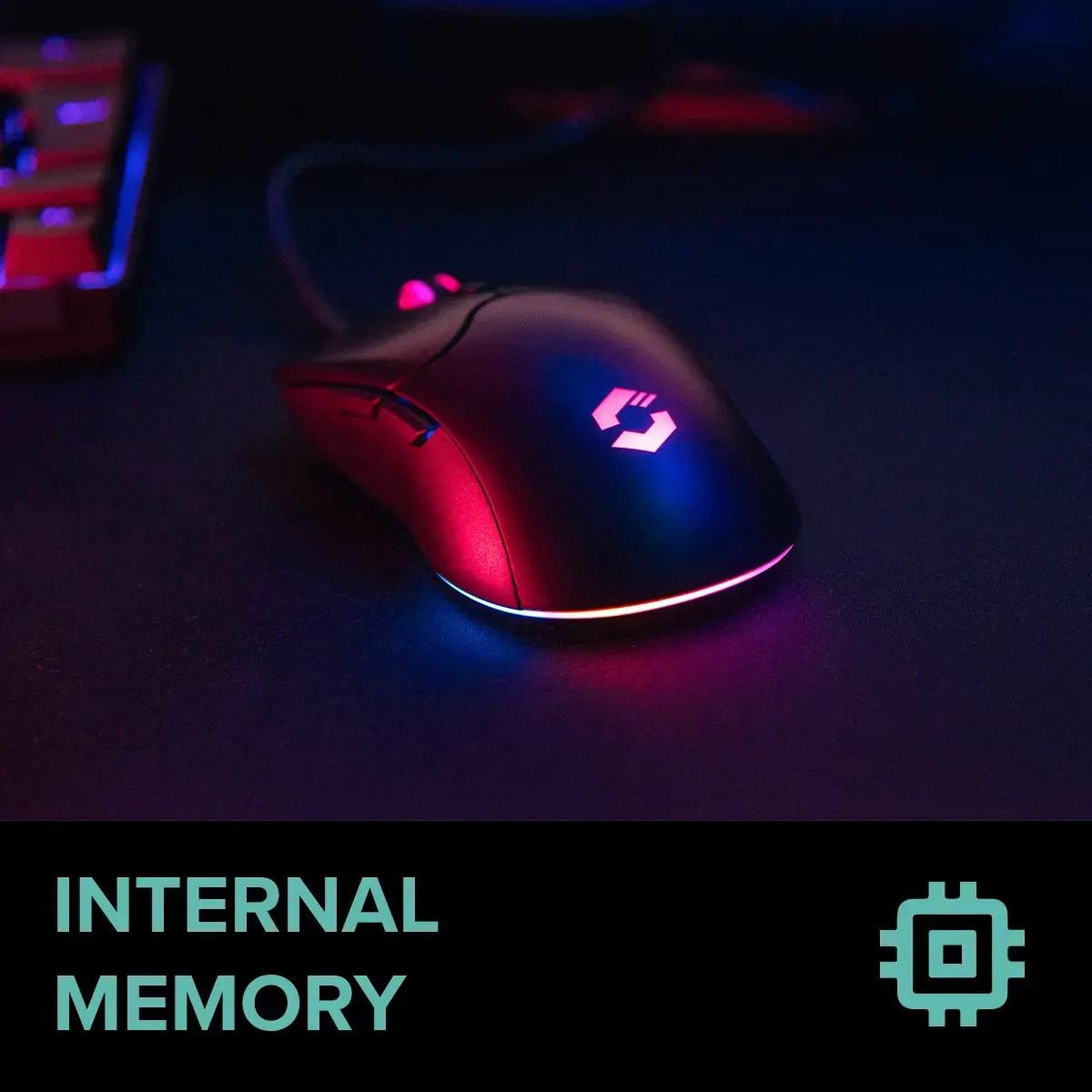 Speedlink wireless mouse Velox RGB, black (SL-680102-BK)