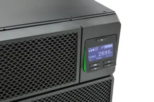 "APC Smart-UPS On-Line", dvigubos konversijos (prijungtas), 6 kVA, 6000 W, sinusinis, 100 V, 275 V