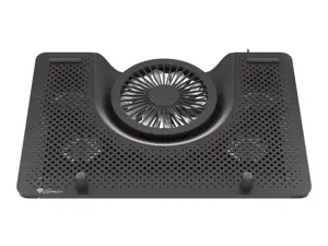 NATEC NHG-1411 "Genesis" nešiojamųjų kompiuterių aušinimo padas OXID 15,6-17,3, 5 ventiliatoriai, LED lemputė, USB