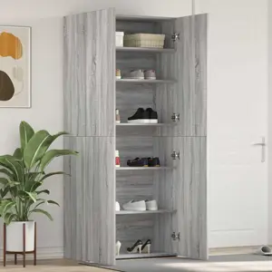 Batu skrynia Pilka 80 x 35.5 x 180 cm Apdirbta mediena