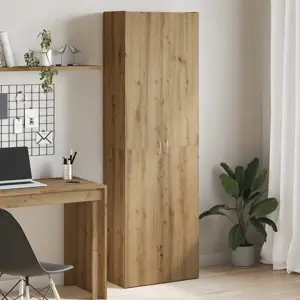 Highboard Artisan Ąžuolas 60x32x190 cm Inžinerinė mediena