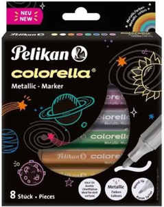Pelikan fibre-tip pens Colorella Metallic 411|FB8