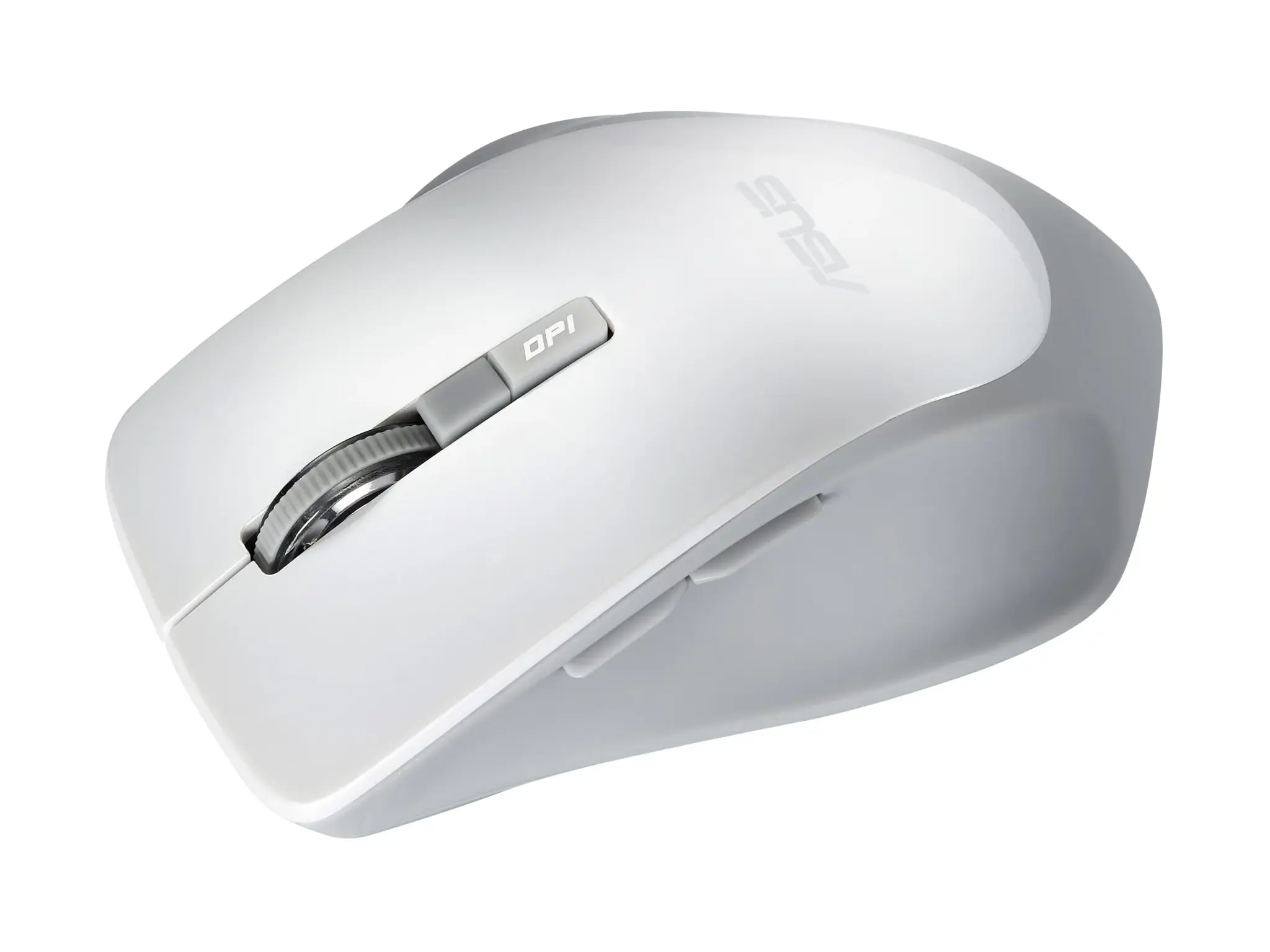 ASUS WT425, dešinioji ranka, optinis, RF belaidis, 1600 DPI, perlamutrinis, baltas