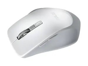 ASUS WT425, dešinioji ranka, optinis, RF belaidis, 1600 DPI, perlamutrinis, baltas