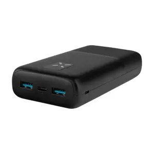 Fiksuotas "Zen" 20000 mAh maitinimo bankas, juodas