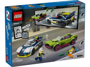 LEGO CITY 60415 POLICE CAR AND MUSCLE CAR CHASE