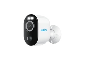 Reolink Argus Series B330 - 5MP Outdoor Battery Camera, Person/Vehicle Detection, Color Night Vision, 5/2.4 GHz Wi-Fi, IP security camera, Indoor & outdoor, Wireless, Amazon Alexa & Google Assistant, 230 lm, 6500 K