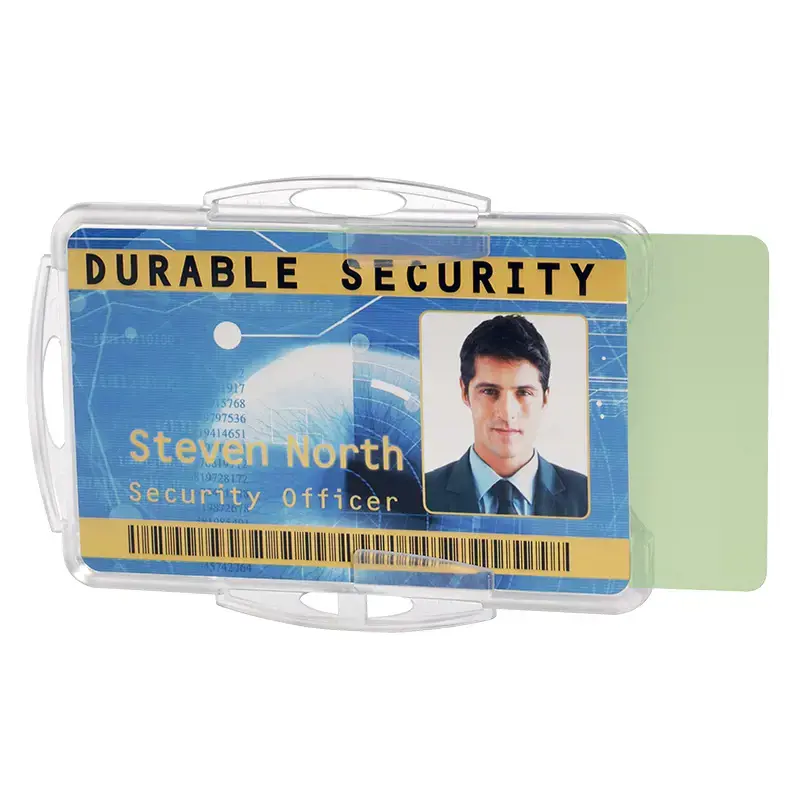 Dvigubas dėklas magnetinėms kortelėms DURABLE, 54 x 85 mm