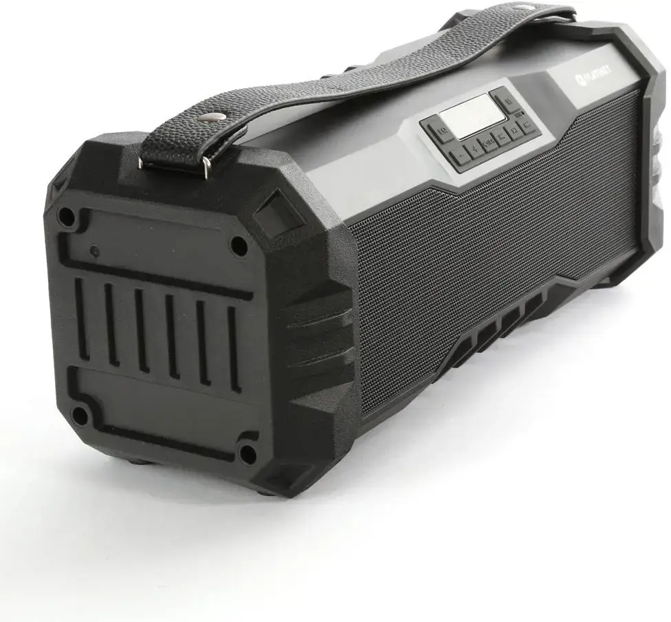 Platinet PMG75B, 11 W, 11 W, Laidinis ir belaidis, 10 m, Stereofoninis nešiojamasis garsiakalbis, Juodas, pilkas