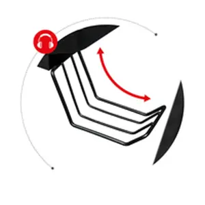 ŽAIDIMŲ STALAS HUZARO HERO 2.5 WHITE