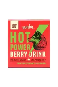 Energetinė tyrė baltaisiais serbentais ir imbieru MASHIE HOT POWER, 40 ml × 2 vnt.