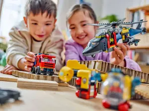 LEGO CITY 60462 Helicopter, Fire Truck and Submarine Remix