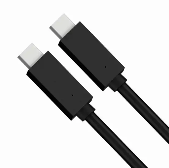 Platinet PUCC5A2B, 2 m, USB C, USB C, USB 2.0, juoda