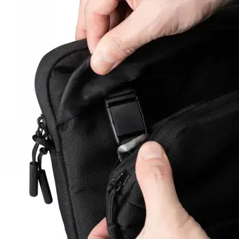 TARGUS WORK 14" 3-IN-1 TECH BRIEF, BLACK