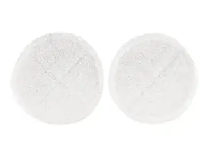 "Bissell SpinWave" trinkelės - 4 x minkštos baltos spalvos