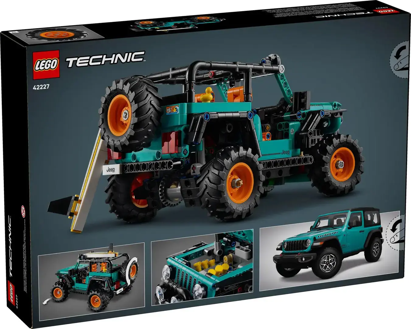 LEGO TECHNIC 42227 Jeep Wrangler Rubicon SUV