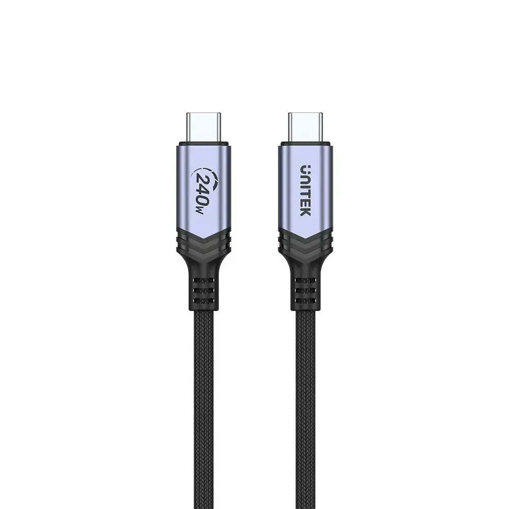 UNITEK USB-C 3.1 ĮKROVIMO KABELIS, PD 240W, 2 M