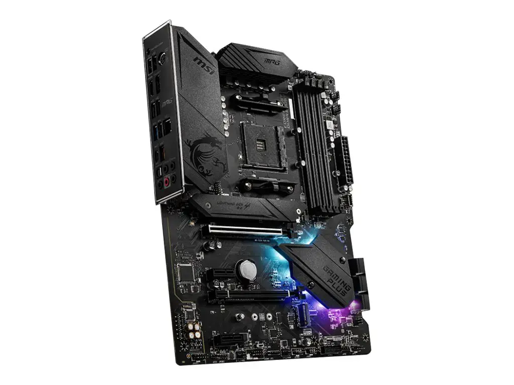 MSI MPG B550 Gaming Plus, AMD, Socket AM4, 3-iosios kartos "AMD Ryzen™ 3", 3-iosios kartos "AMD Ryzen 5", 3-iosios kartos "AMD Ryzen™ 7", 3-iosios kartos..., DDR4-SDRAM, 128 GB, DIMM