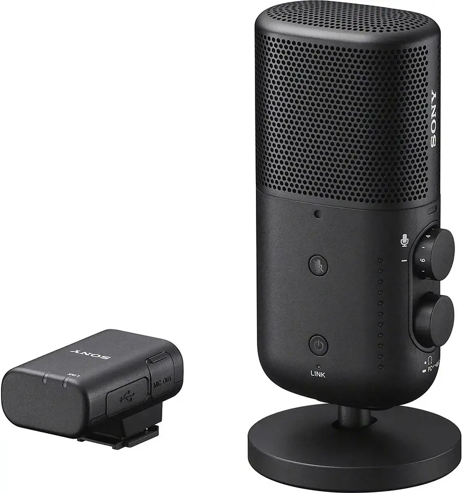 "Sony ECM-S1", Skaitmeninio fotoaparato mikrofonas, 24 bitų, 48 kHz, laidinis ir belaidis, "Bluetooth/3,5 mm", 150 m