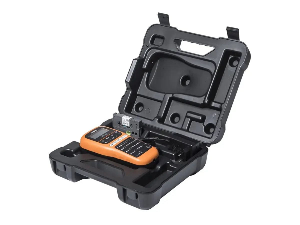 Brother PT-E110VP, QWERTY, TZe, tiesioginis terminis, 180 x 180 DPI, 20 mm/s, AAA