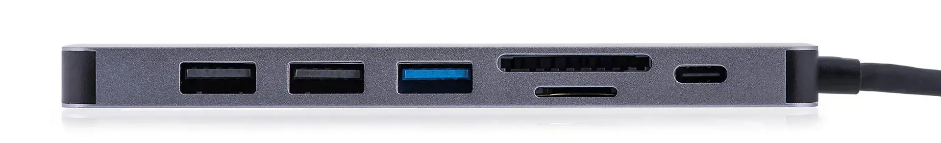 UNITEK H1118A HUB USB-C 7in1 PD 100W HDMI 4K ALU