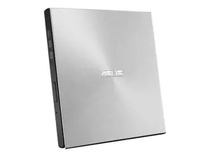 ASUS ZenDrive U9M, sidabrinis, dėklas, horizontalus, nešiojamasis kompiuteris, DVD±RW, USB 2.0