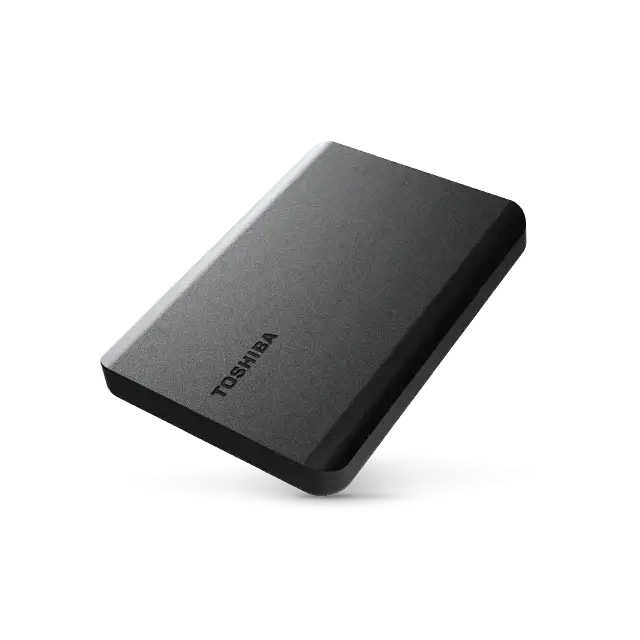 TOSHIBA CANVIO BASICS 2,5 colio 4 TB išorinis kietasis diskas USB 3.2 Gen 1, juodas