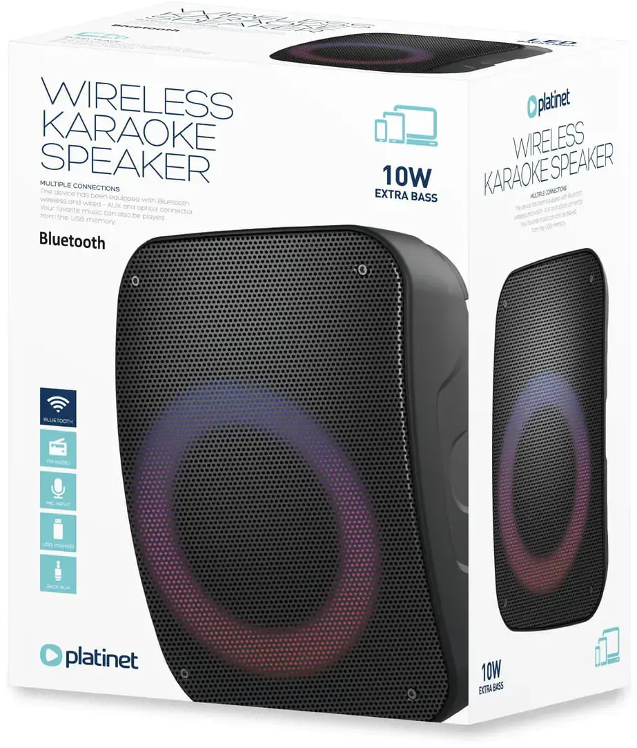 Platinet belaidis garsiakalbis PMG250 Party 10W (45229)