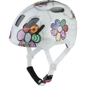 ALPINA XIMO 2 FLASH WHITE FLOWER GLOSS Bike Helmet, Size 49-54
