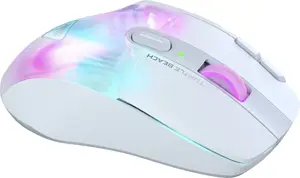 Turtle Beach Kone XP Air, Right-hand, Optical, RF Wireless + Bluetooth, 19000 DPI, White