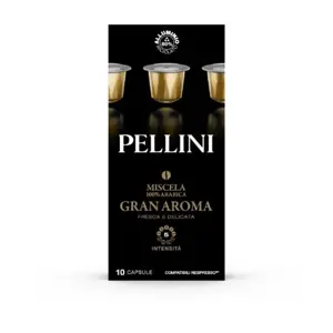 Kavos kapsulės PELLINI Gran Aroma, 10x5,5g