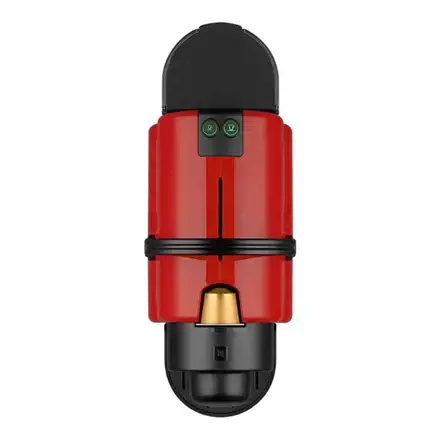 "Krups Nespresso Inissia XN1005", Espresso aparatas, 0,7 l, kavos kapsulės, 1260 W, raudonas