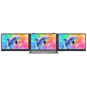 Blackview DCM8 Pro - 15.3" portable laptop screen extender with dual-monitor support and 2 USB-C po…