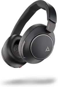 POLY Voyager Surround 80 UC USB-C Headset +USB-C/A Adapter, Wireless, Music/Everyday, 275 g, Headse…
