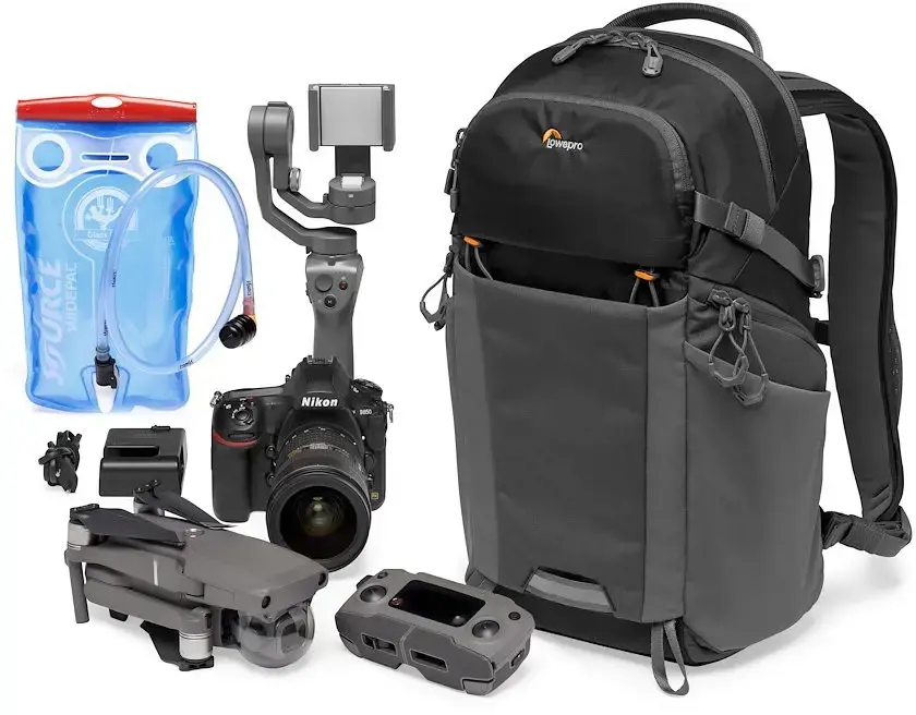 Lowepro kuprinė Photo Active BP 200 AW, juoda/pilka