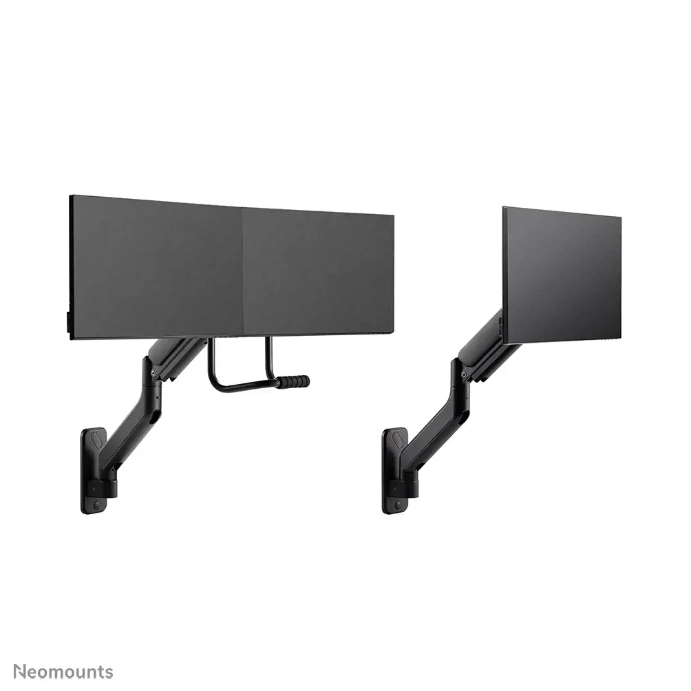 "Neomounts by Newstar" sieninis adapteris, Sieninė plokštė, Juoda, -1 kg, Sieninis, -25,4 mm (-1"), -25,4 mm (-1")