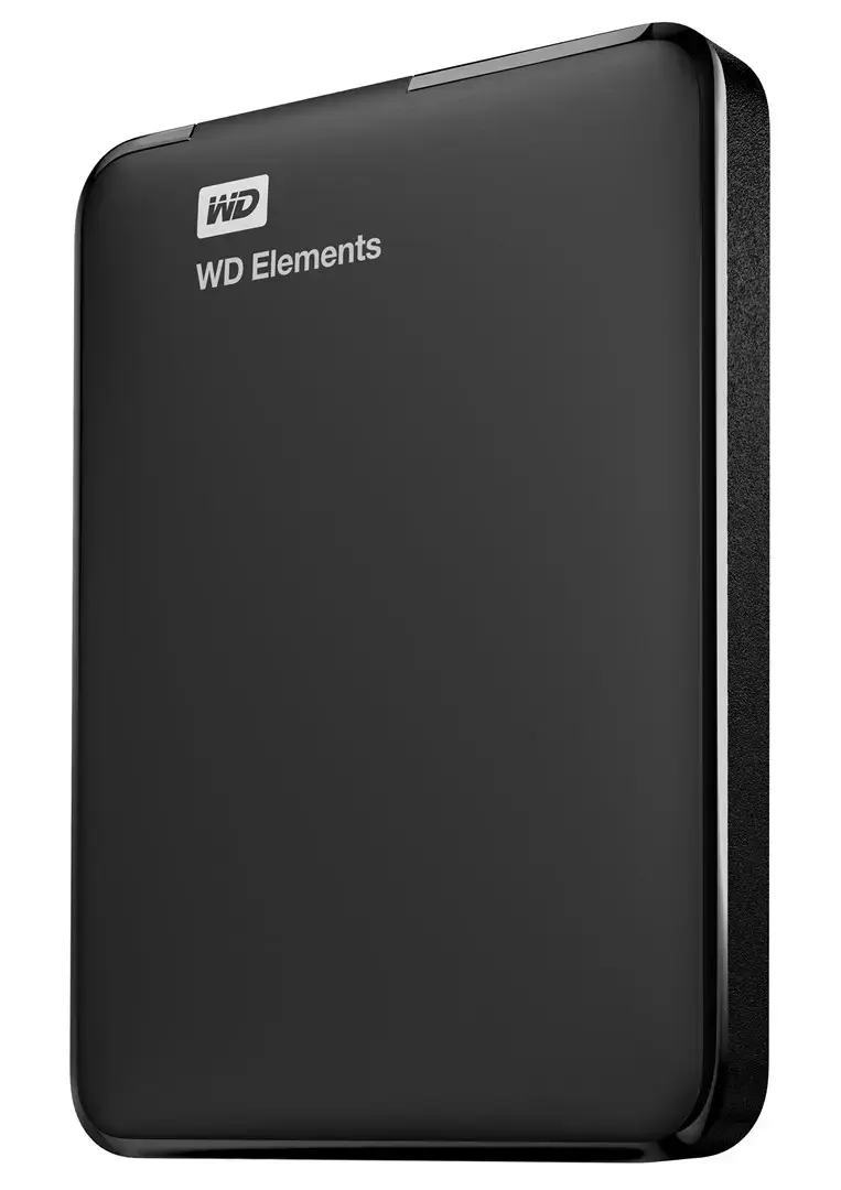 Išorinis kietasis diskas WESTERN DIGITAL Elements Portable 2TB USB 3.0 Spalva juoda WDBU6Y0020BBK-WESN