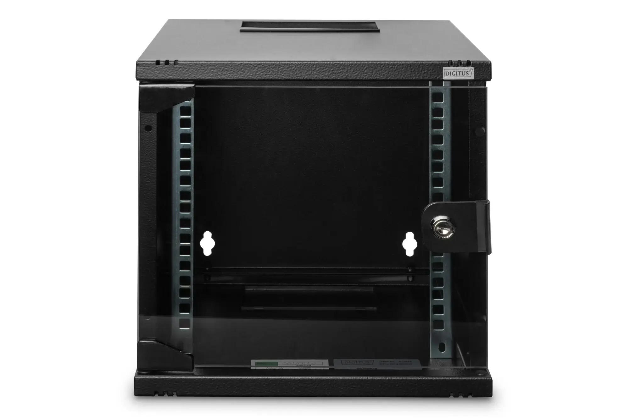 "Digitus" sieninė montavimo spintelė .DN-10-06U-B Black