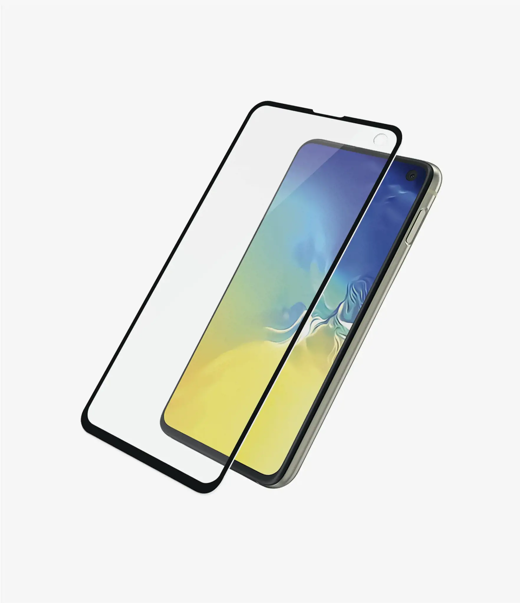 PanzerGlass ™ Samsung Galaxy S10e | Ekrano apsauga Stiklas, Skaidri ekrano apsauga, Samsung, Samsung, Samsung - Galaxy S10e, atsparus įbrėžimams, atsparus smūgiams, skaidrus, 1 vnt.