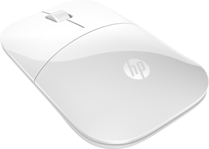 HP Z3700 balta belaidė pelė, dvipusė, optinė, RF belaidė, 1200 DPI, balta