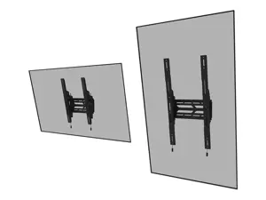 "Neomounts by Newstar" Pasirinkite "Neomounts" sunkų televizoriaus sieninį laikiklį, 160 kg, 139,7 cm (55"), 2,79 m (110"), 1500 x 900 mm, aukščio reguliavimas, juodas